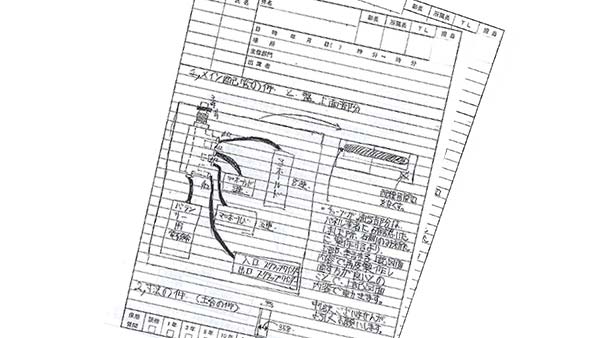 お打ち合せの議事録